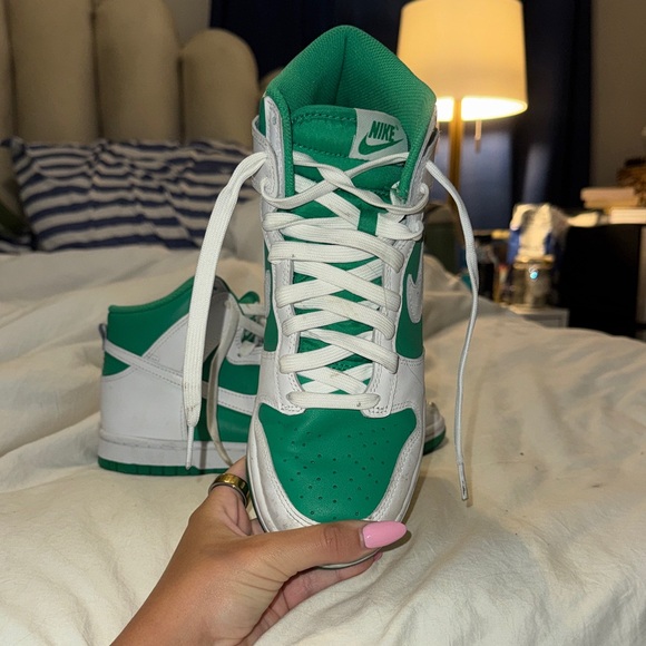 Nike dunk high retro in “pine green white” - Picture 2 of 2
